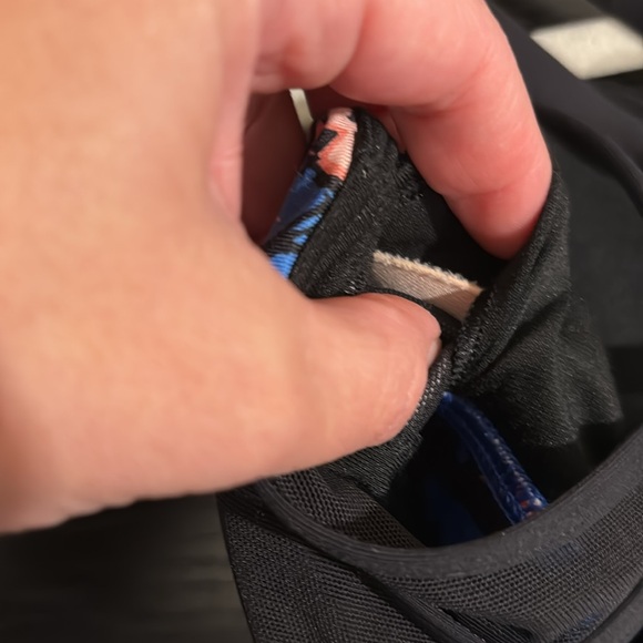 Lululemon Energy exhale mini paint storm sports bra size 10 - Picture 7 of 7